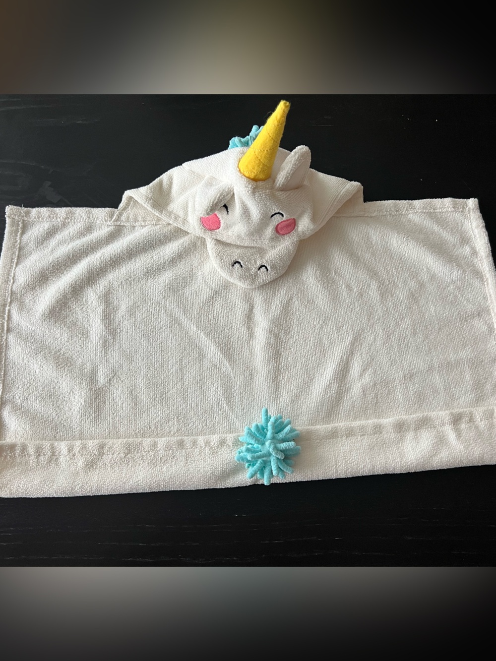 Hooded Unicorn Towel
